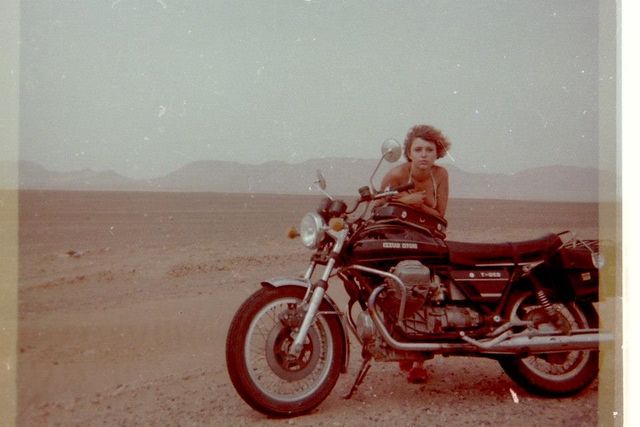 Sahara Occidentale Guzzi 850T