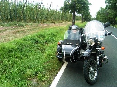 verso  Plzeň -coltivazioni di lupolo